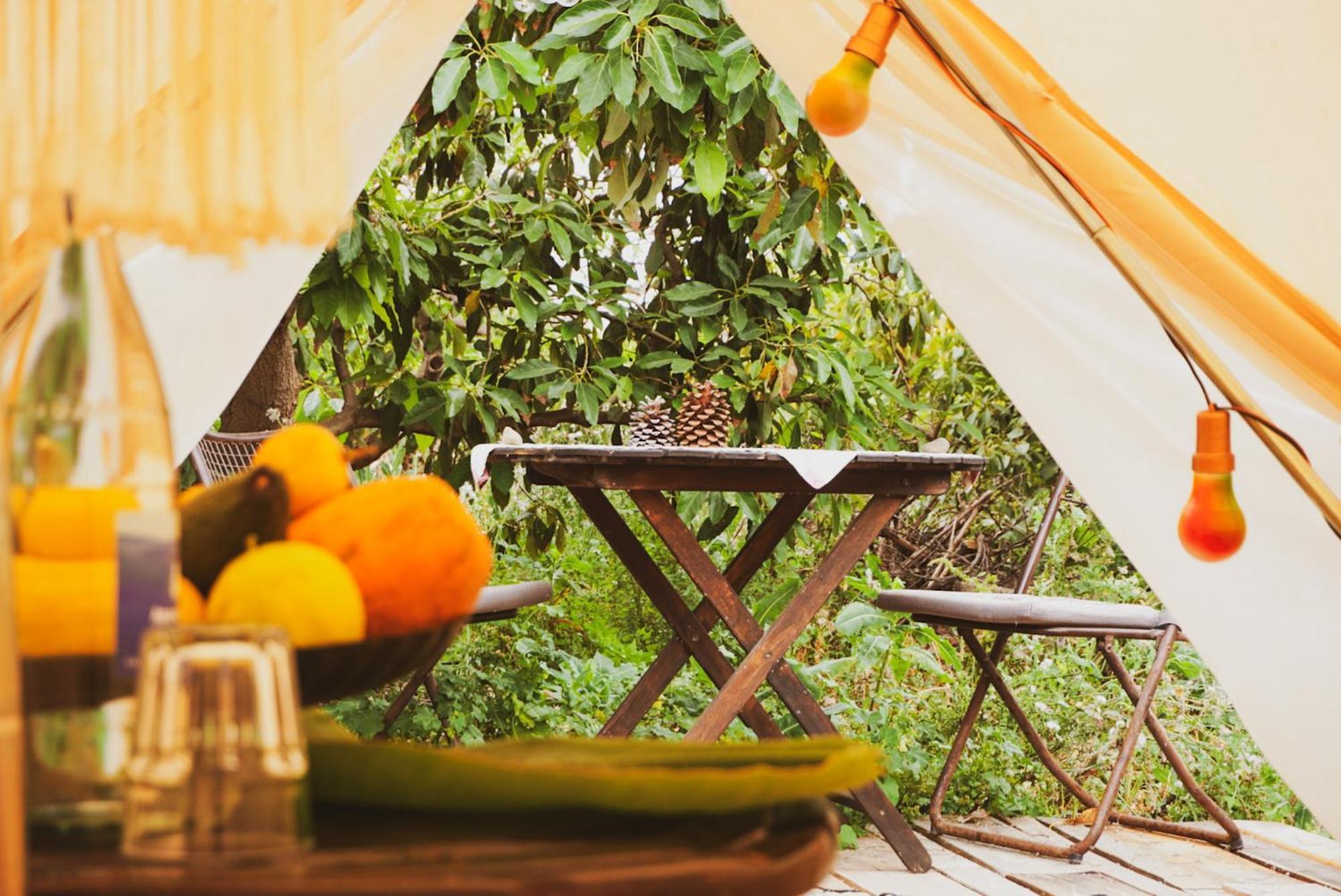 Отель Yurt In Avocado Garden Гуимар Экстерьер фото