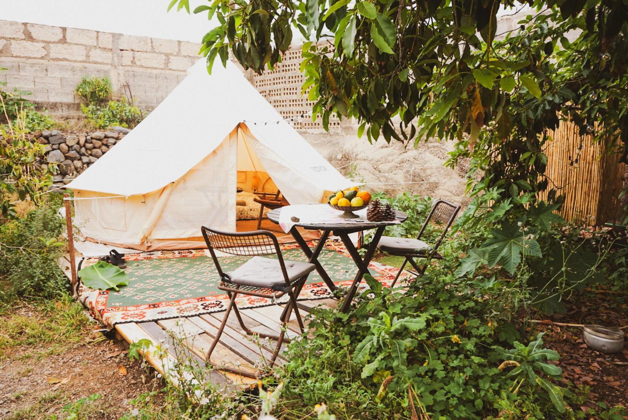 Отель Yurt In Avocado Garden Гуимар Экстерьер фото